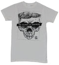 Of Mice and Men Mens T-Shirt - The Silence is Deafening Skull Face