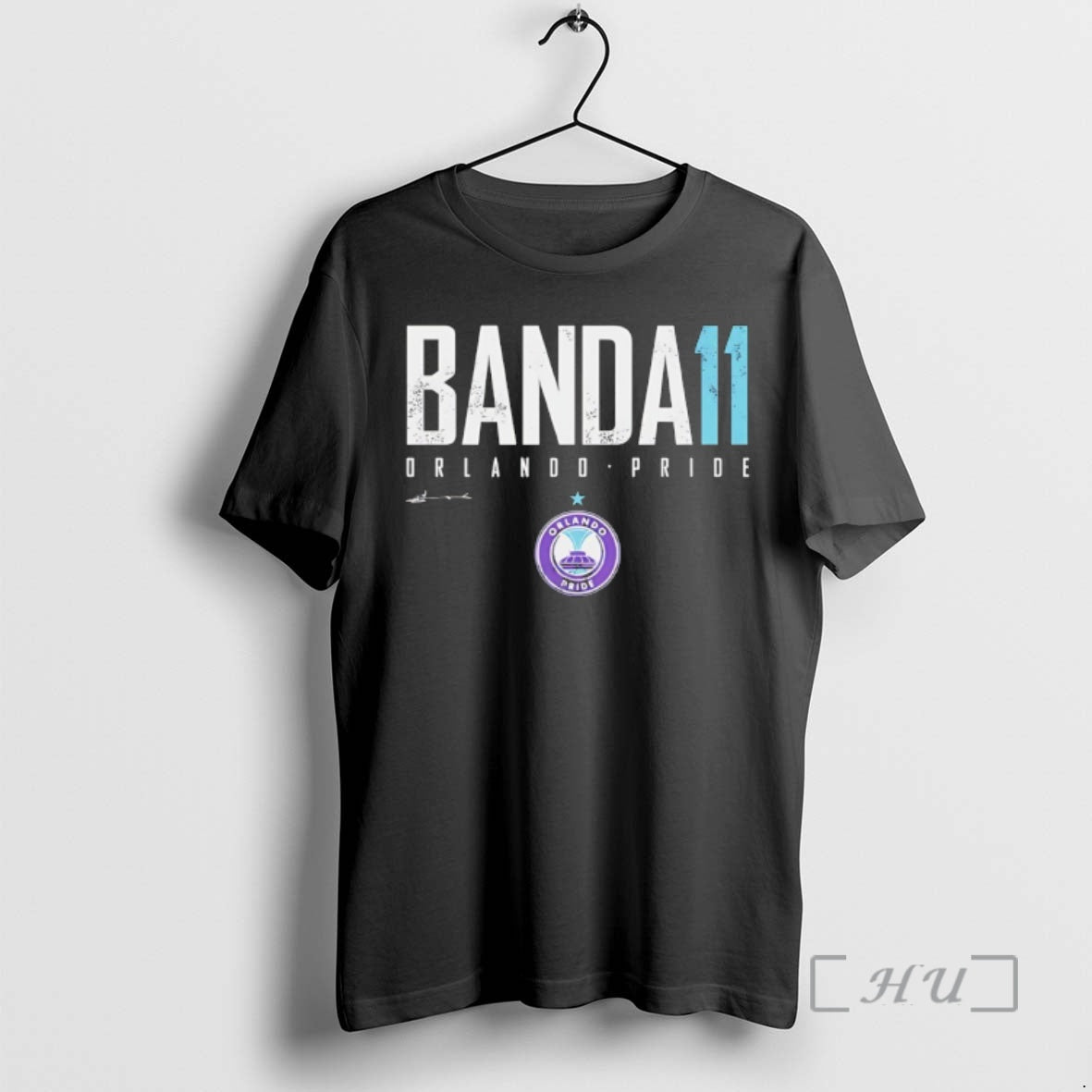 Officials Barbra Banda 11 Orlando Pride Name And Number Signature Unisex T-shirt, Sweatshirt, Hoodie, Long Sleeve Tee
