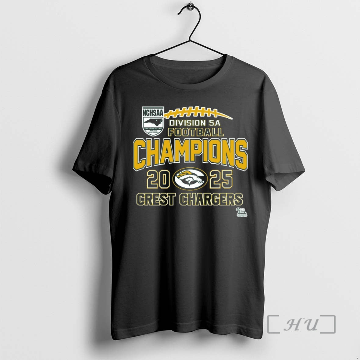 Officials Crest Chargers 2025 Nchsaa Division 5a Football Champions
