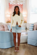 Pure Joy Cardigan - Yellow