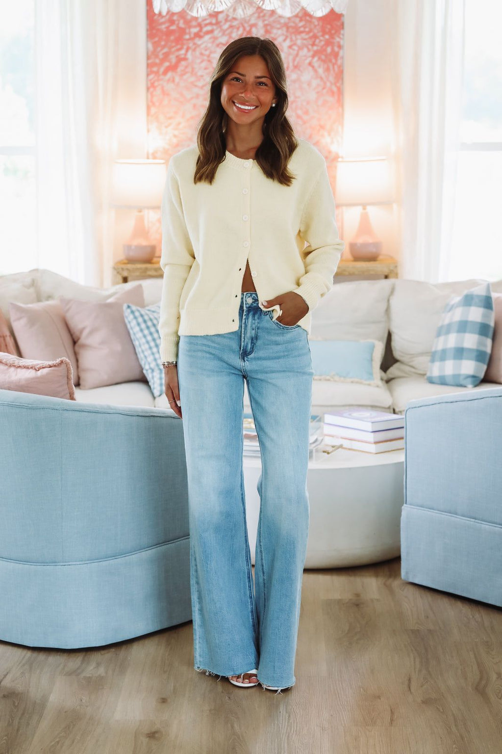 Pure Joy Cardigan - Yellow