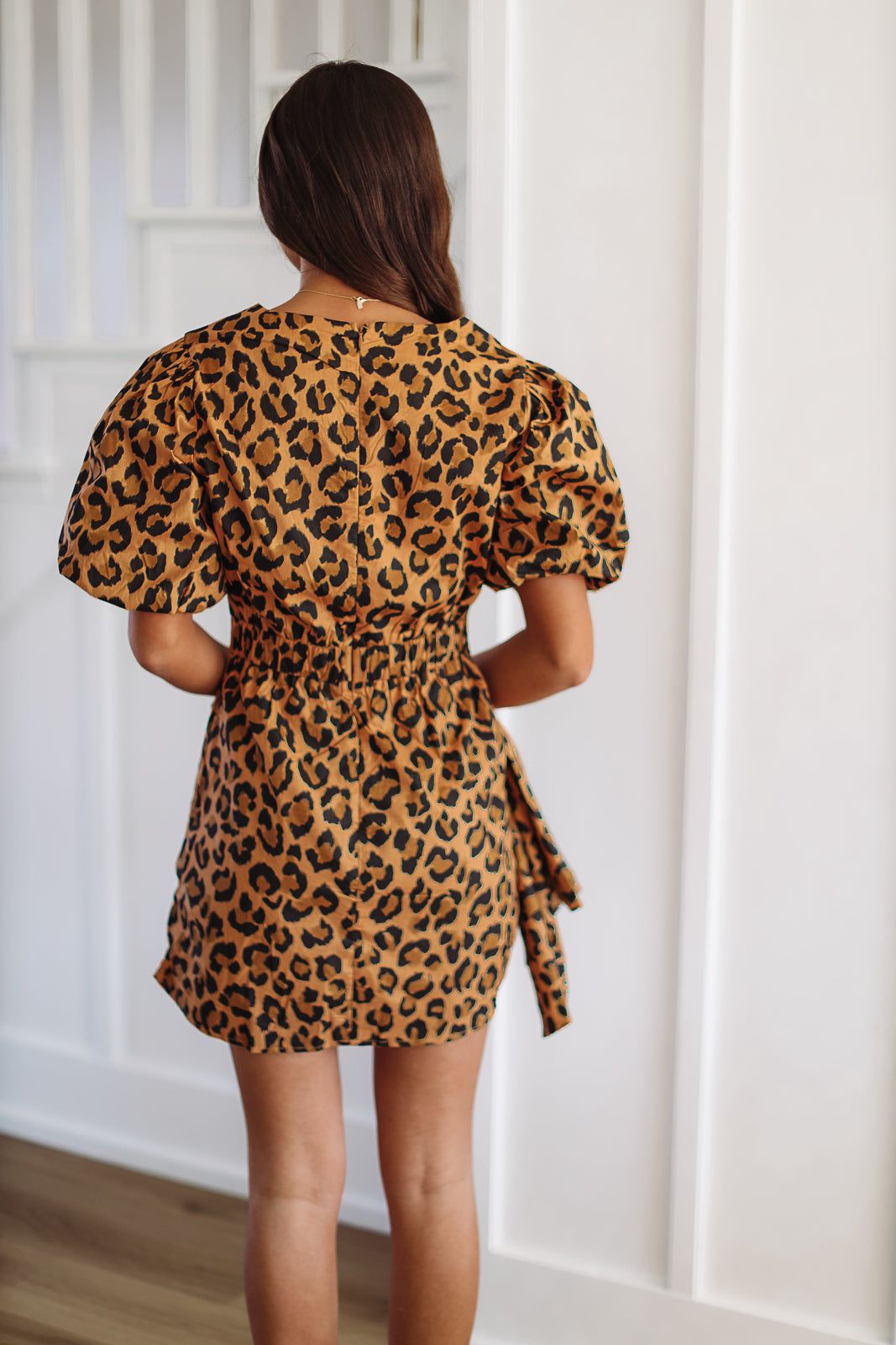It's My Perspective Mini Dress - Leopard