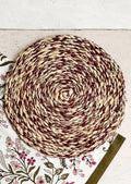 Hued Raffia Woven Placemat
