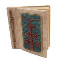 Eco-Friendly Tree-Themed Journal Handmade from Natural Fiber 'Spiral Tree'