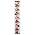 Colorful Bird-Themed Handwoven Wool Runner Rug 1x5 'Birds of Life'