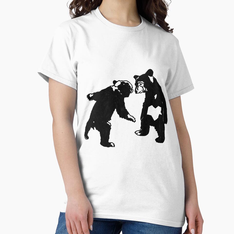 Black Bear Brown Bear Cubs by redbubbel Unisex T-shirt, Sweatshirt, Hoodie, Long Sleeve Tee
