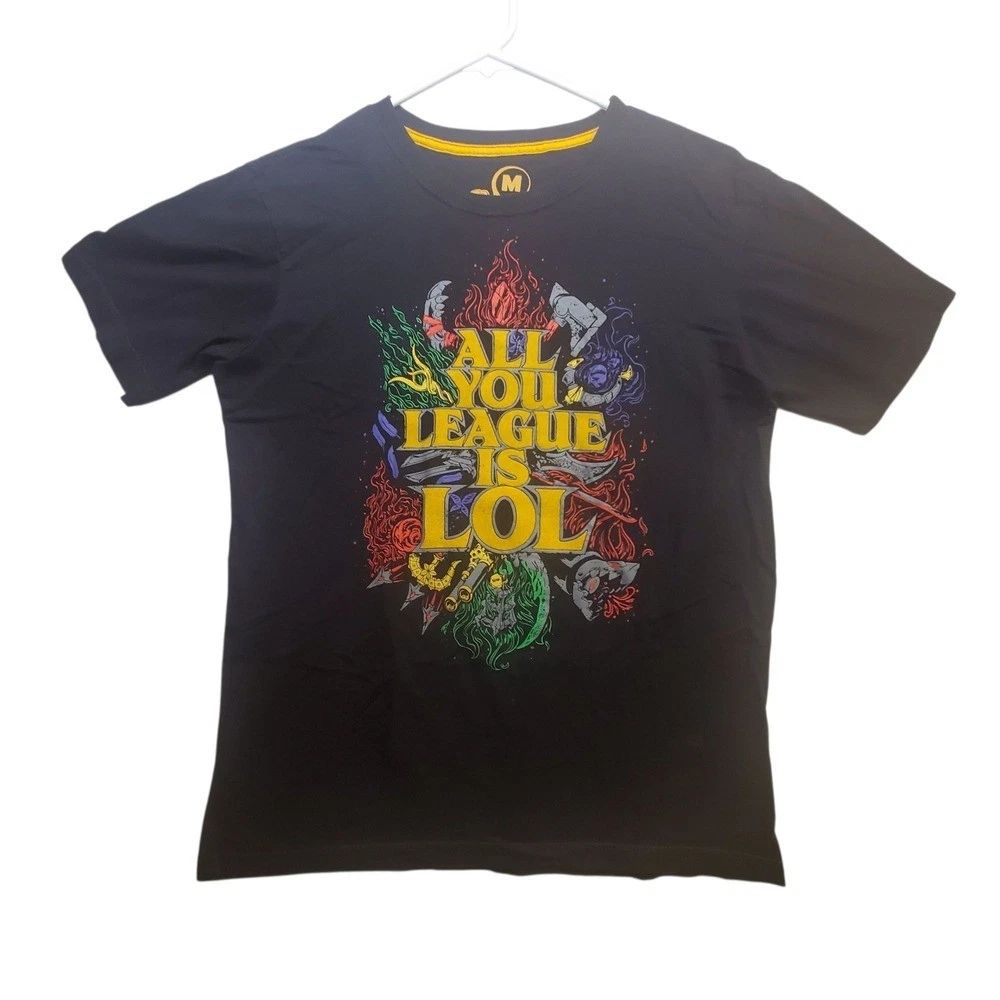 Nerd Store League of Legends LOL All You League Is LOL T Shirt Medium Gamer Tee Unisex T-shirt, Sweatshirt, Hoodie, Long Sleeve Tee