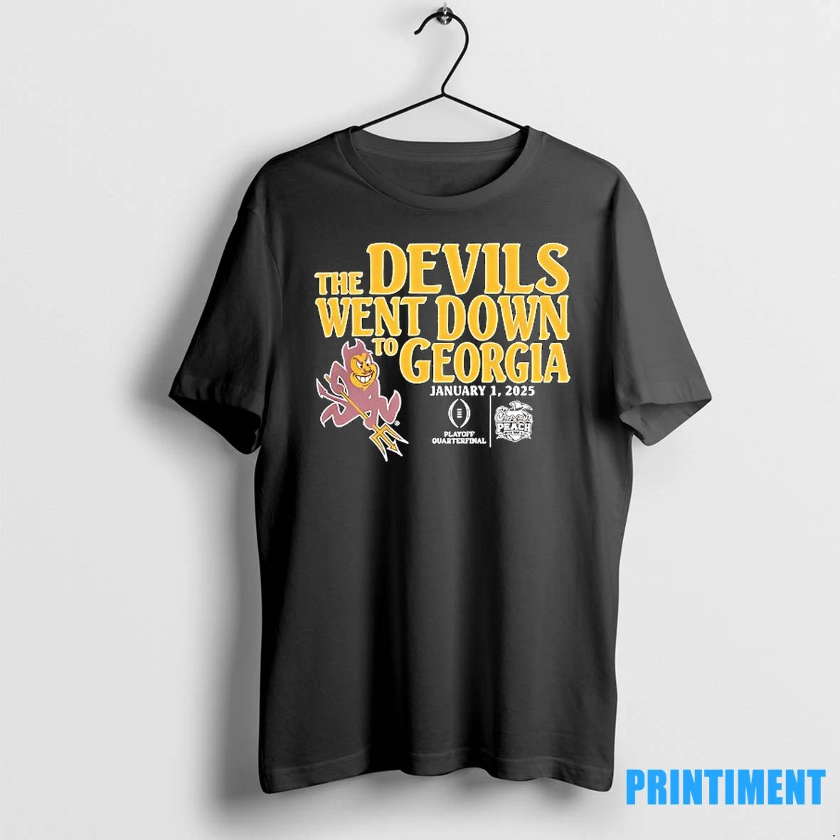 Arizona State Sun Devils The Devils Went Down To Georgia 2025 Tshirts Sweater Unisex T-shirt, Sweatshirt, Hoodie, Long Sleeve Tee