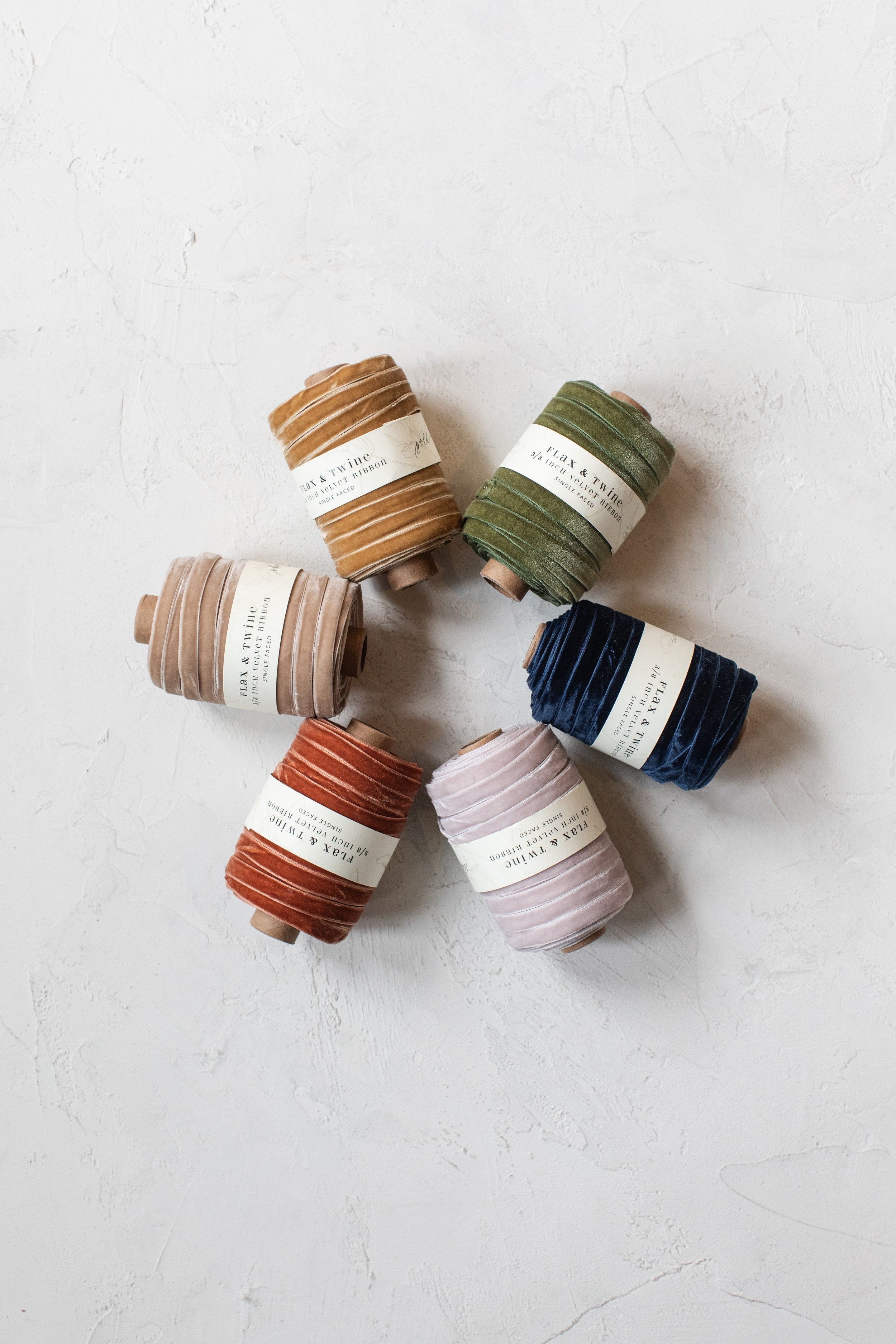 Velvet Ribbon Multiple Colors