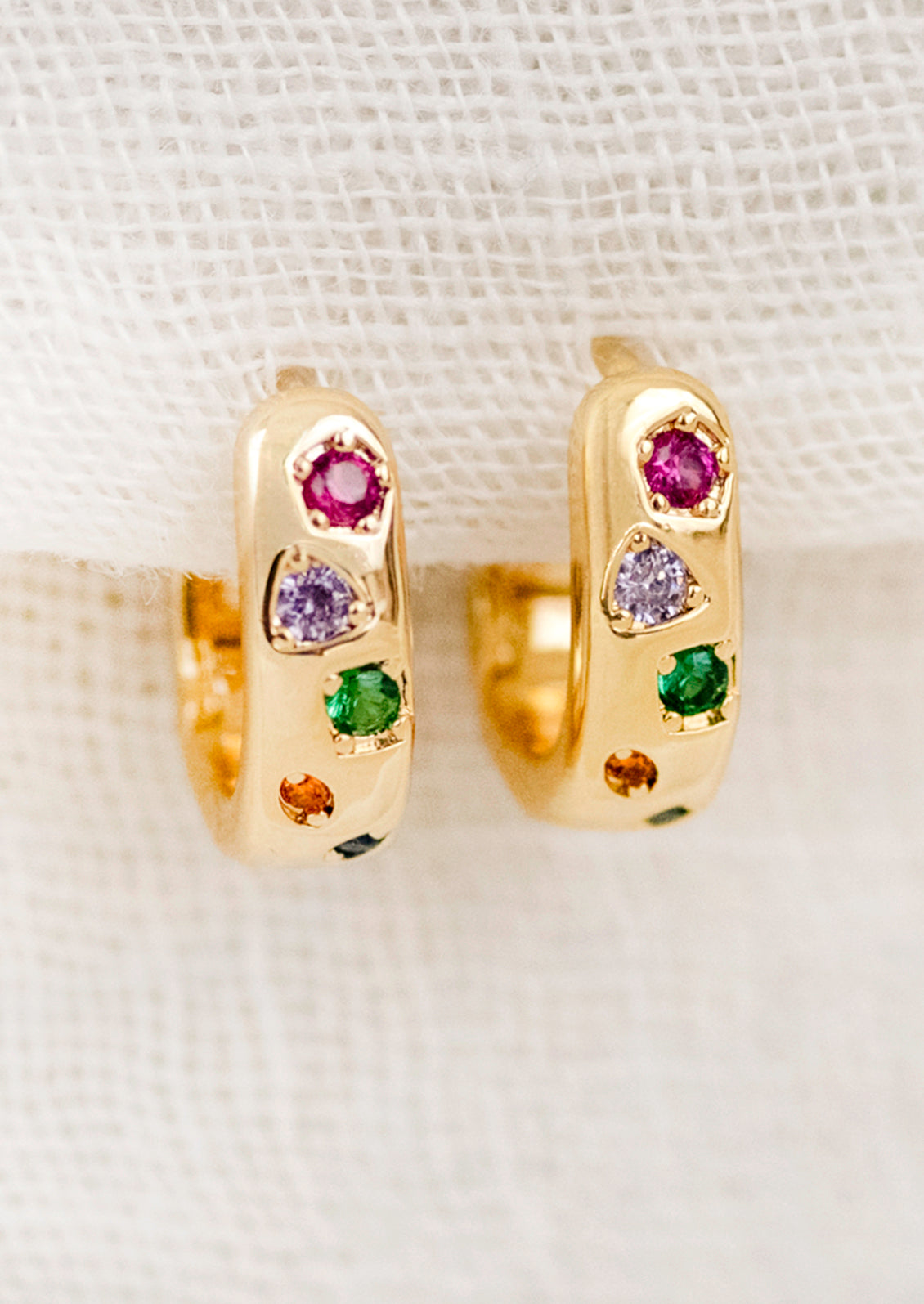 Winnie Huggie Hoop Earrings